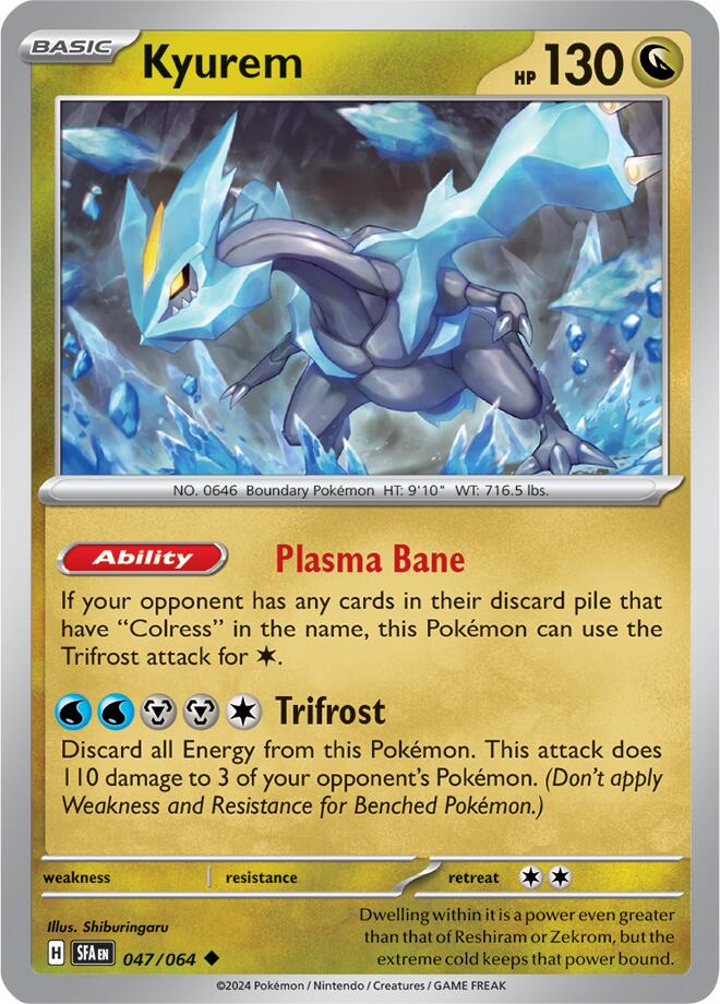 Kyurem (047/064) [Scarlet & Violet: Shrouded Fable] | Fandemonia Ltd