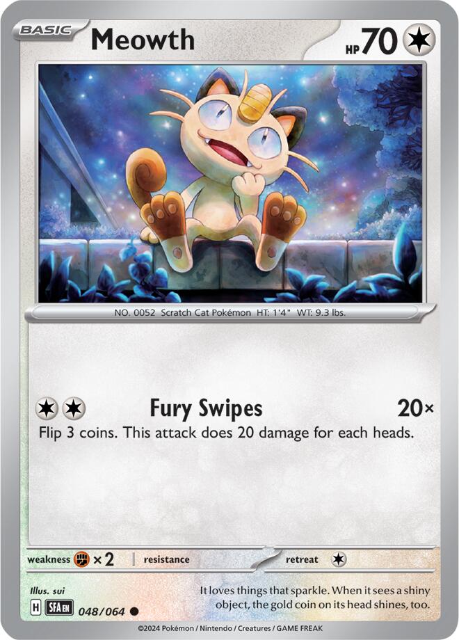 Meowth (048/064) [Scarlet & Violet: Shrouded Fable] | Fandemonia Ltd