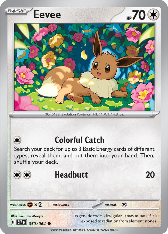 Eevee (050/064) [Scarlet & Violet: Shrouded Fable] | Fandemonia Ltd