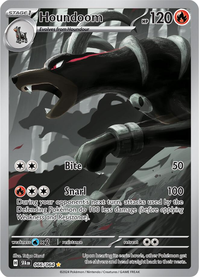 Houndoom (066/064) [Scarlet & Violet: Shrouded Fable] | Fandemonia Ltd