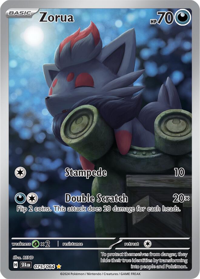 Zorua (075/064) [Scarlet & Violet: Shrouded Fable] | Fandemonia Ltd