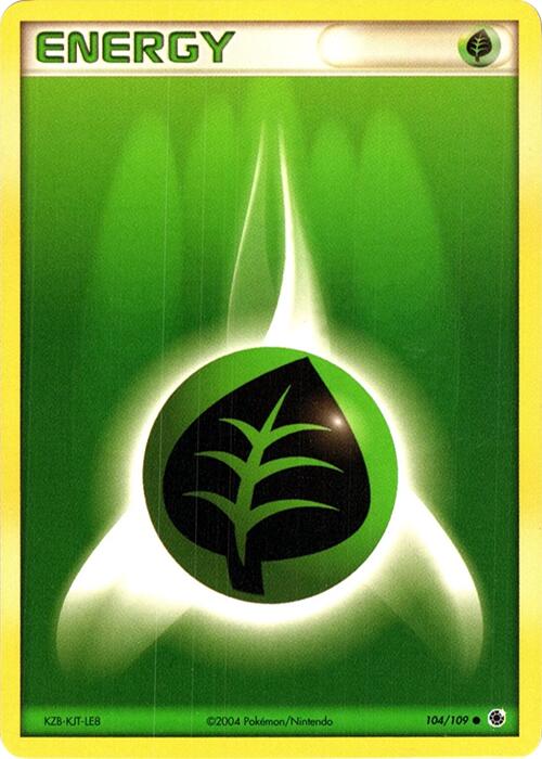 Grass Energy (104/109) (Theme Deck Exclusive) [EX: Ruby & Sapphire] | Fandemonia Ltd