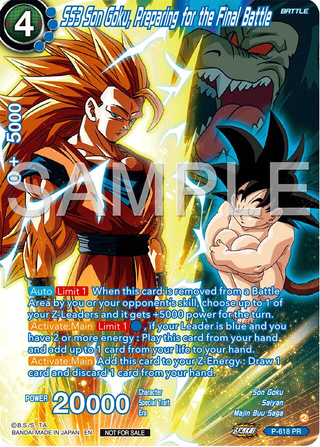 SS3 Son Goku, Preparing for the Final Battle (Full Art) (Deluxe Pack 2024 Vol.2) (P-618) [Promotion Cards] | Fandemonia Ltd