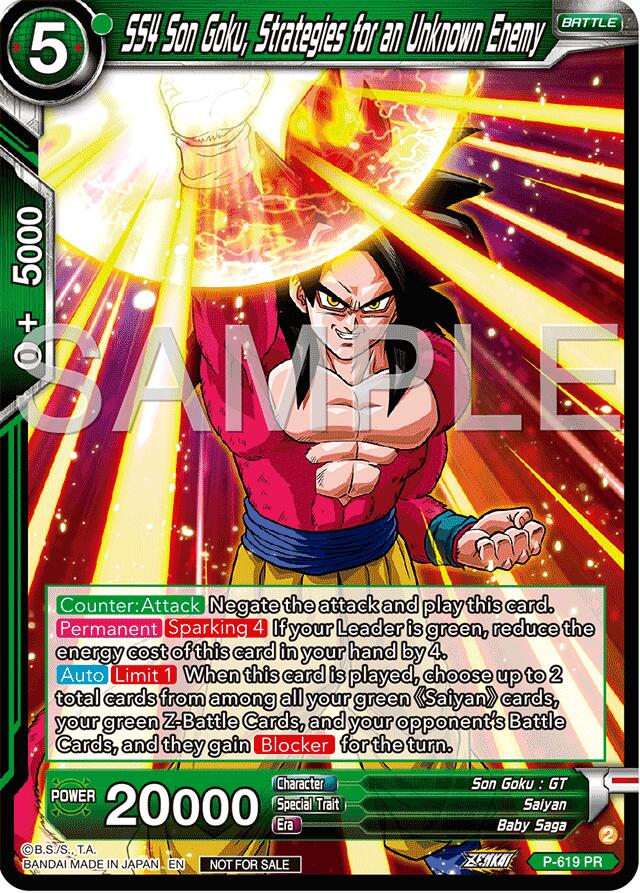 SS4 Son Goku, Strategies for an Unknown Enemy (Deluxe Pack 2024 Vol.2) (P-619) [Promotion Cards] | Fandemonia Ltd