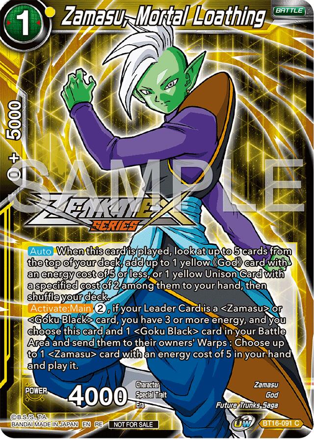 Zamasu, Mortal Loathing (Event Pack 15) (BT16-091) [Promotion Cards] | Fandemonia Ltd