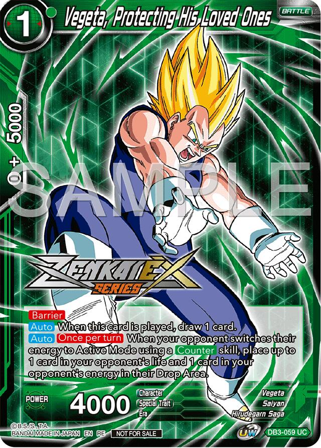 Vegeta, Protecting His Loved Ones (Event Pack 15) (DB3-059) [Promotion Cards] | Fandemonia Ltd