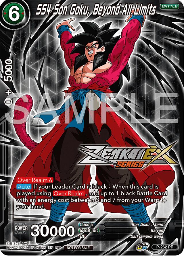 SS4 Son Goku, Beyond All Limits (Event Pack 15) (P-262) [Promotion Cards] | Fandemonia Ltd