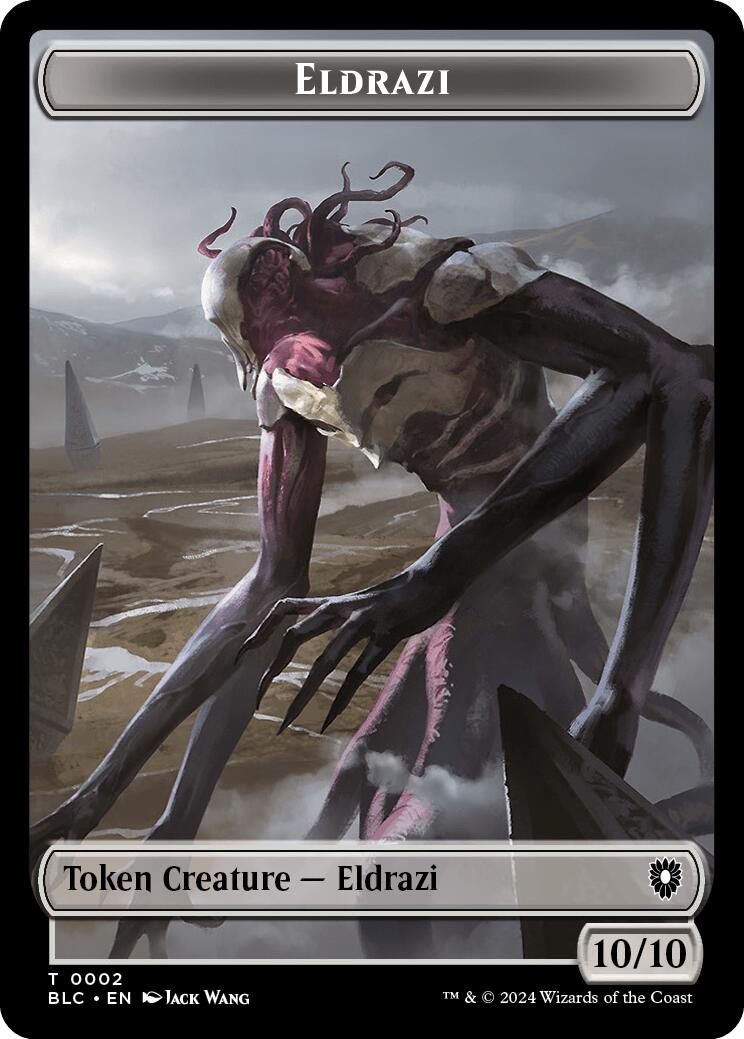 Eldrazi // Clue Double-Sided Token [Bloomburrow Commander Tokens] | Fandemonia Ltd