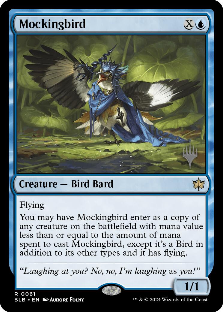 Mockingbird (Promo Pack) [Bloomburrow Promos] | Fandemonia Ltd