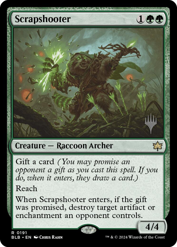 Scrapshooter (Promo Pack) [Bloomburrow Promos] | Fandemonia Ltd