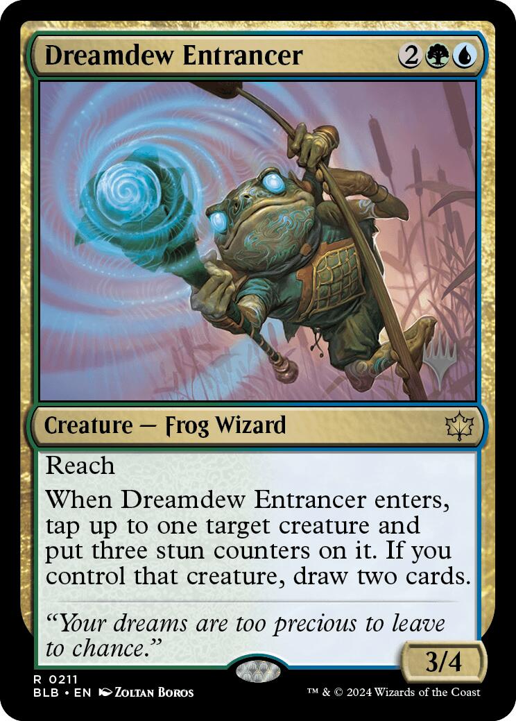 Dreamdew Entrancer (Promo Pack) [Bloomburrow Promos] | Fandemonia Ltd