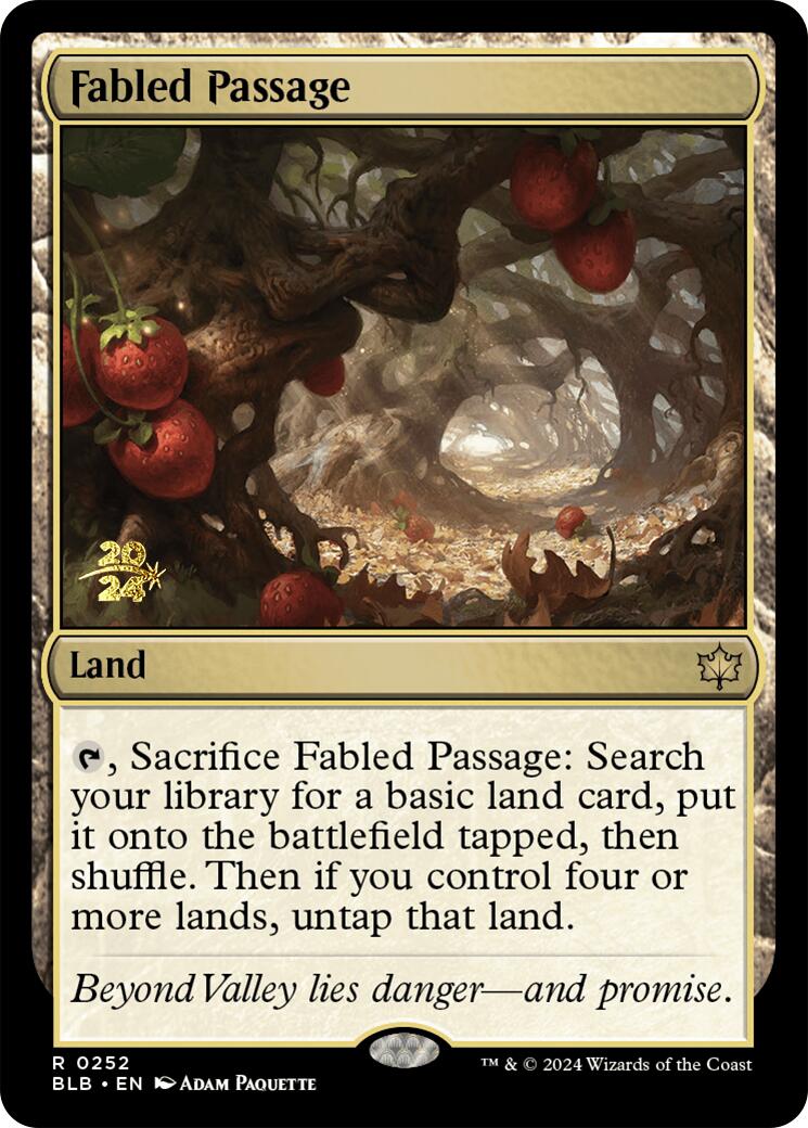 Fabled Passage [Bloomburrow Prerelease Promos] | Fandemonia Ltd