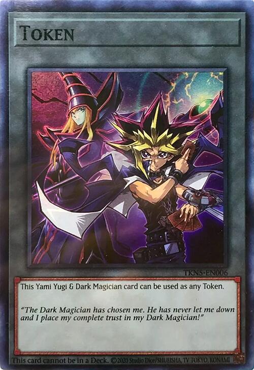 Token: Yami Yugi & Dark Magician [TKN5-EN006] Super Rare | Fandemonia Ltd