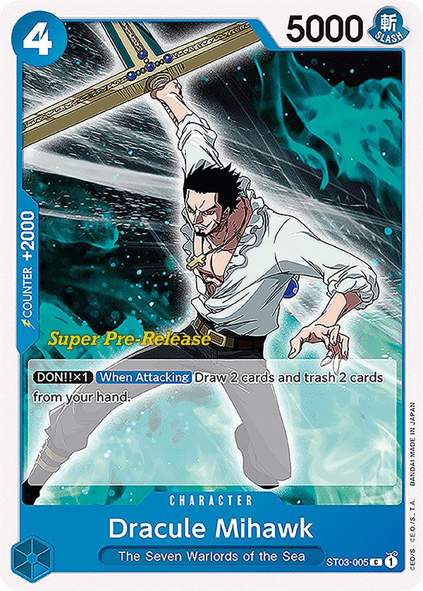 Dracule Mihawk [Super Pre-Release Starter Deck: The Seven Warlords of the Sea] | Fandemonia Ltd