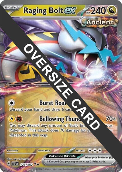 Raging Bolt ex (123) (Jumbo Card) [Scarlet & Violet: Black Star Promos] | Fandemonia Ltd