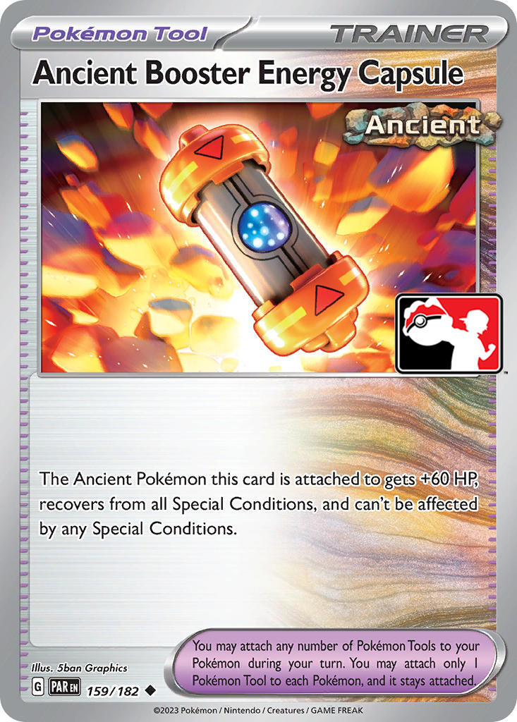 Ancient Booster Energy Capsule (159/182) [Prize Pack Series Five] | Fandemonia Ltd