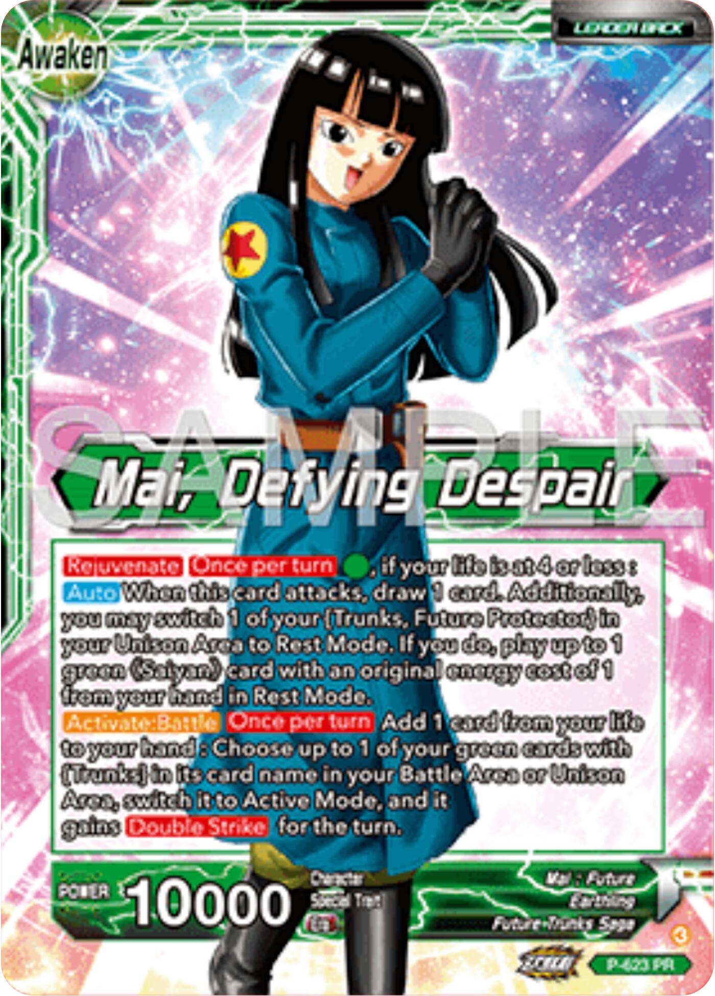 Mai // Mai, Defying Despair (Gold Stamped) (P-623) [Promotion Cards] | Fandemonia Ltd