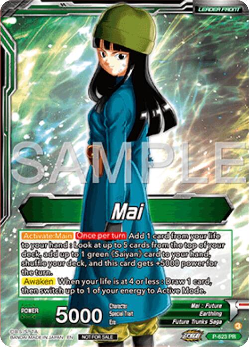 Mai // Mai, Defying Despair (Gold Stamped) (P-623) [Promotion Cards] | Fandemonia Ltd