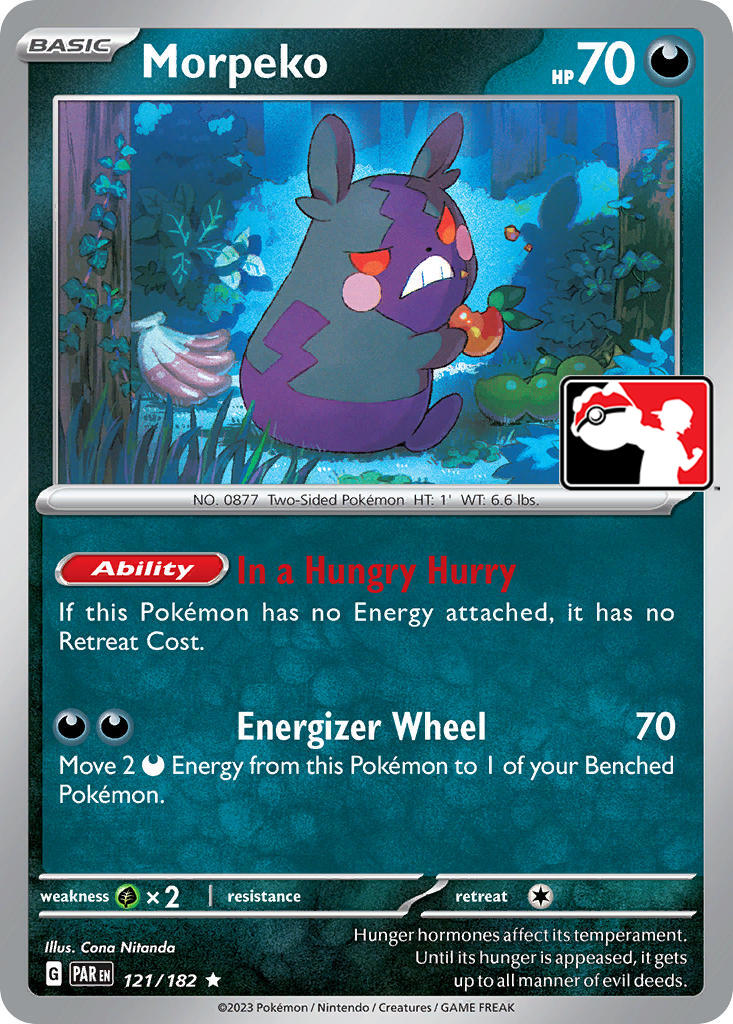 Morpeko (121/182) [Prize Pack Series Five] | Fandemonia Ltd