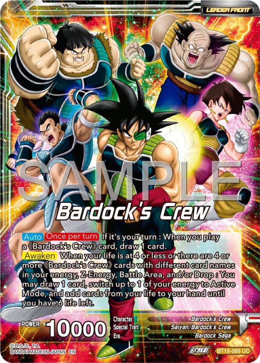 Bardock's Crew // Bardock, Inherited Will (BT18-089) [Premium 7th Anniversary Box 2024] | Fandemonia Ltd