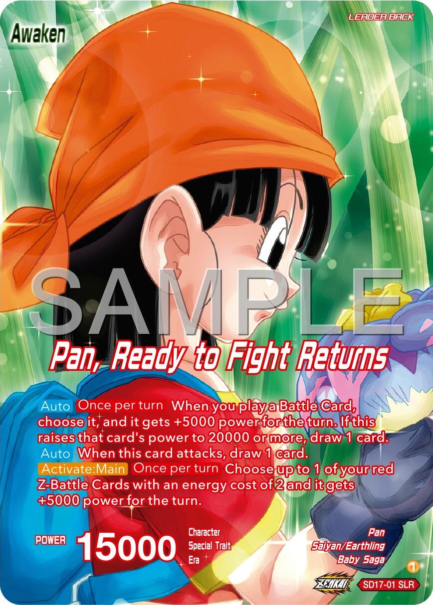 Pan // Pan, Ready to Fight Returns (SD17-01) [Premium 7th Anniversary Box 2024] | Fandemonia Ltd