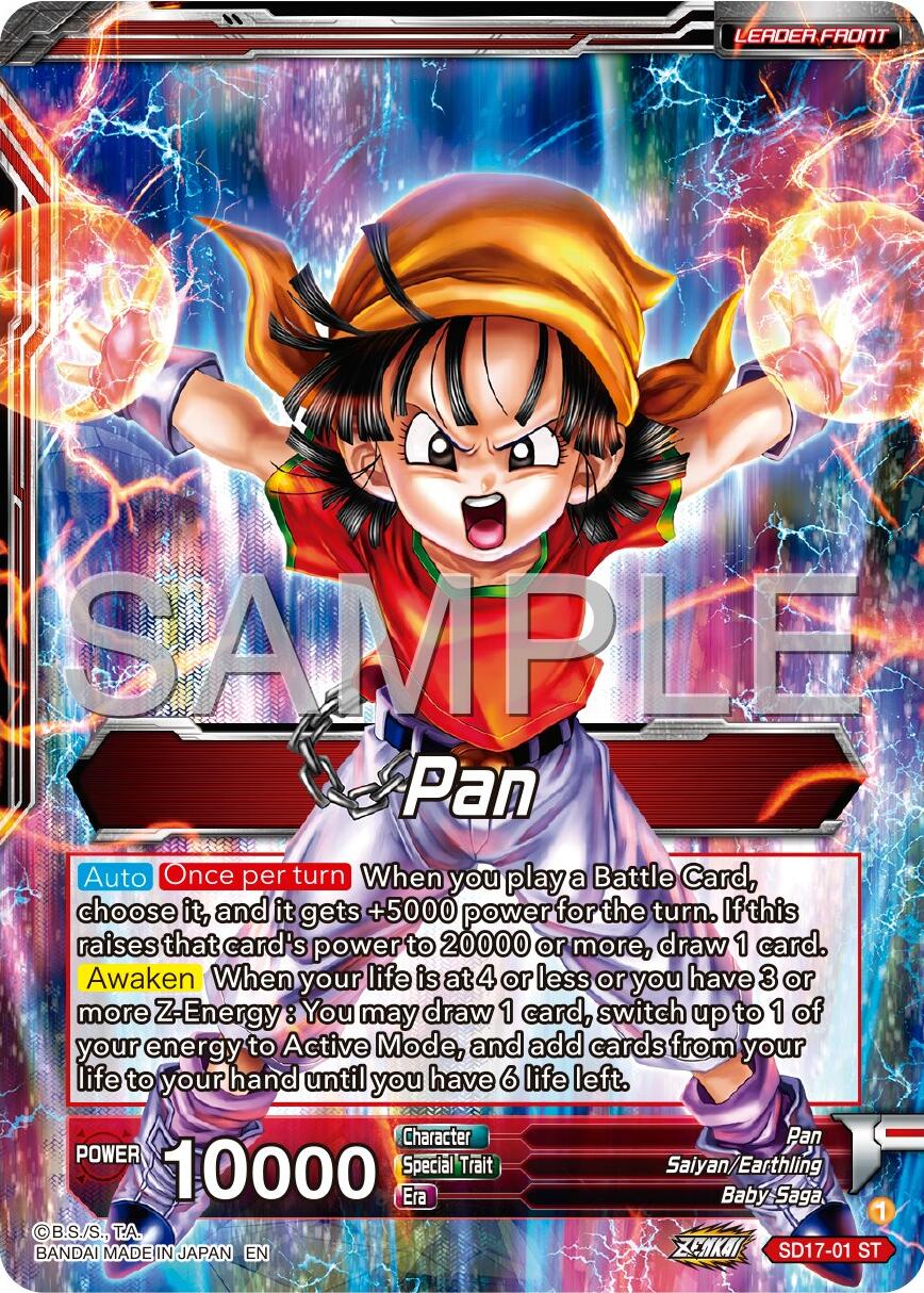 Pan // Pan, Ready to Fight Returns (SD17-01) [Premium 7th Anniversary Box 2024] | Fandemonia Ltd