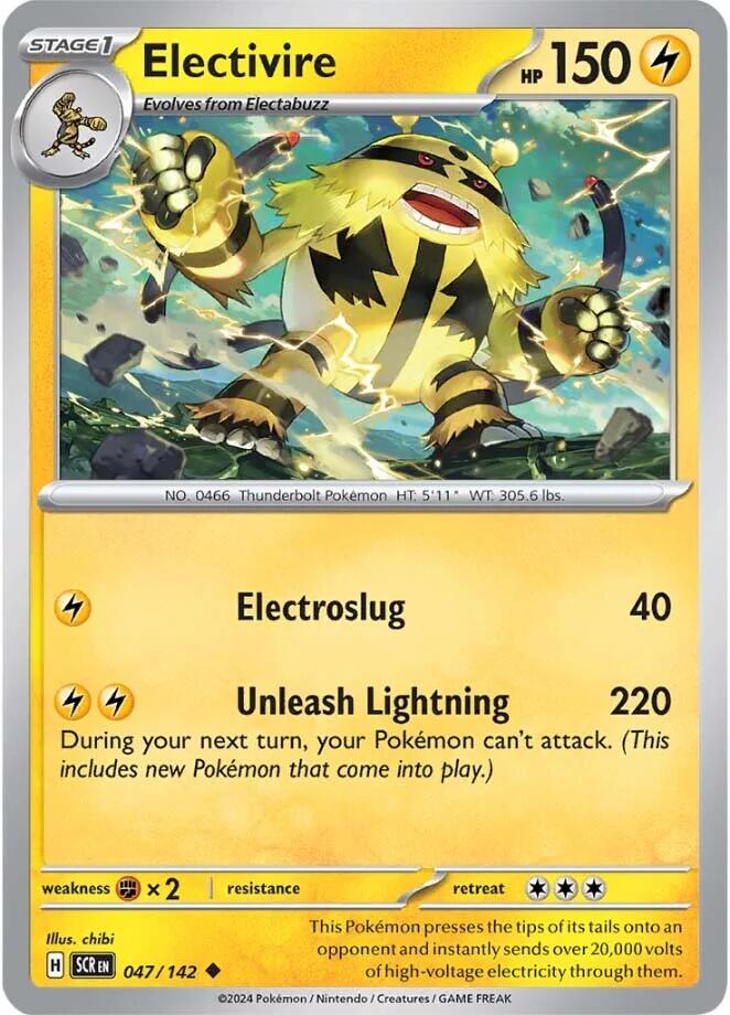 Electivire (047/142) [Scarlet & Violet: Stellar Crown] | Fandemonia Ltd