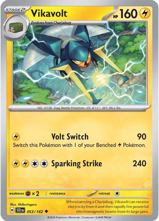 Vikavolt (053/142) [Scarlet & Violet: Stellar Crown] | Fandemonia Ltd