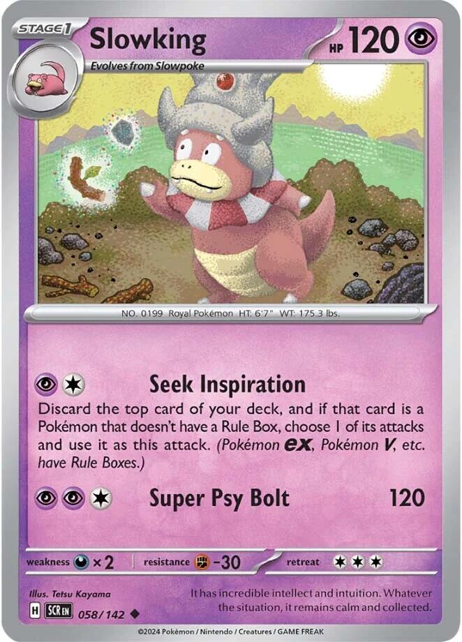 Slowking (058/142) [Scarlet & Violet: Stellar Crown] | Fandemonia Ltd