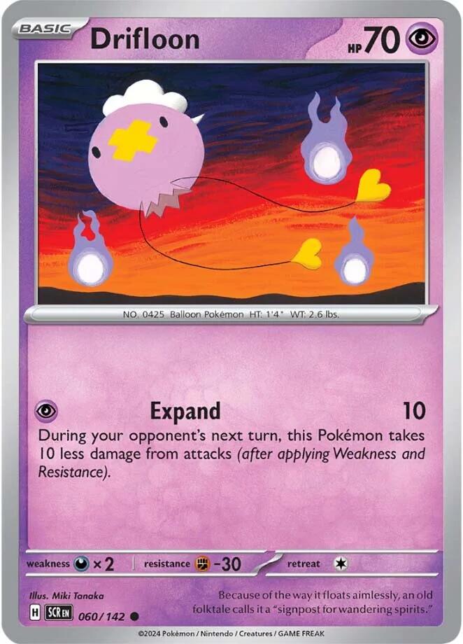 Drifloon (060/142) [Scarlet & Violet: Stellar Crown] | Fandemonia Ltd