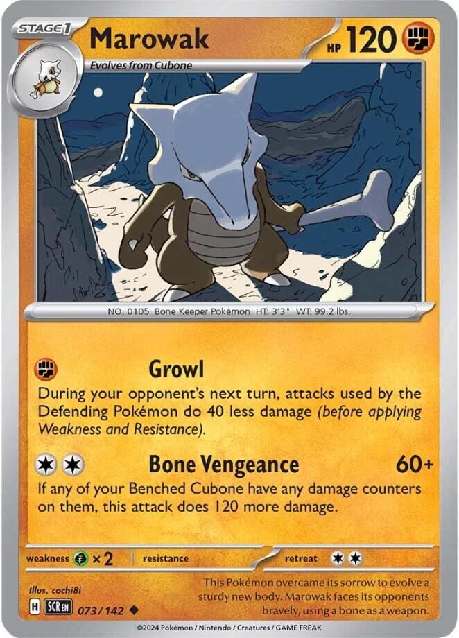 Marowak (073/142) [Scarlet & Violet: Stellar Crown] | Fandemonia Ltd