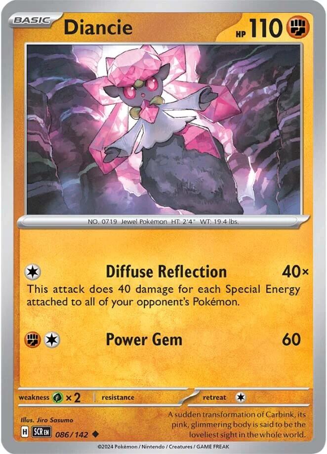 Diancie (086/142) [Scarlet & Violet: Stellar Crown] | Fandemonia Ltd