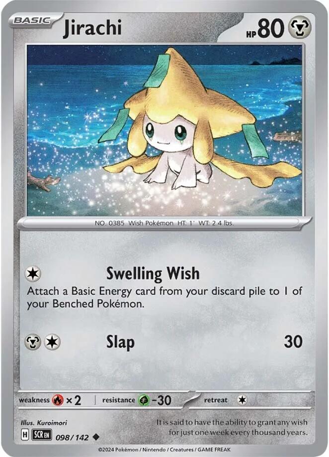 Jirachi (098/142) [Scarlet & Violet: Stellar Crown] | Fandemonia Ltd