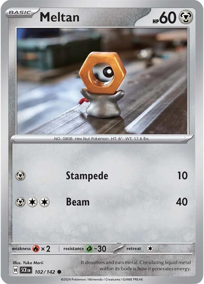 Meltan (102/142) [Scarlet & Violet: Stellar Crown] | Fandemonia Ltd