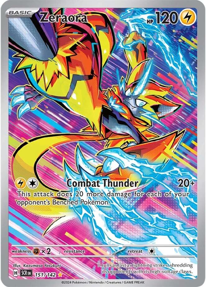 Zeraora (151/142) [Scarlet & Violet: Stellar Crown] | Fandemonia Ltd