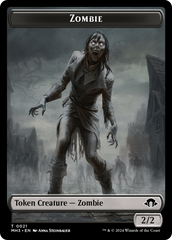 Eldrazi Spawn // Zombie Double-Sided Token [Modern Horizons 3 Tokens] | Fandemonia Ltd