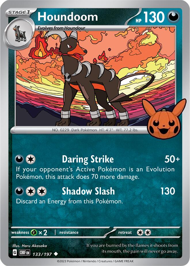 Houndoom (133/197) [Trick or Trade 2024] | Fandemonia Ltd