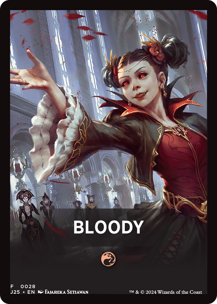 Bloody Theme Card [Foundations Jumpstart Front Cards] | Fandemonia Ltd