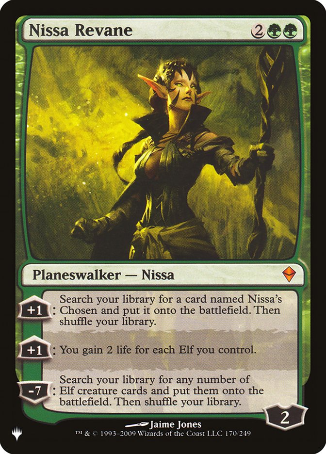 Nissa Revane [The List] | Fandemonia Ltd