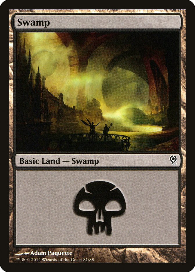 Swamp (81) [Duel Decks: Jace vs. Vraska] | Fandemonia Ltd