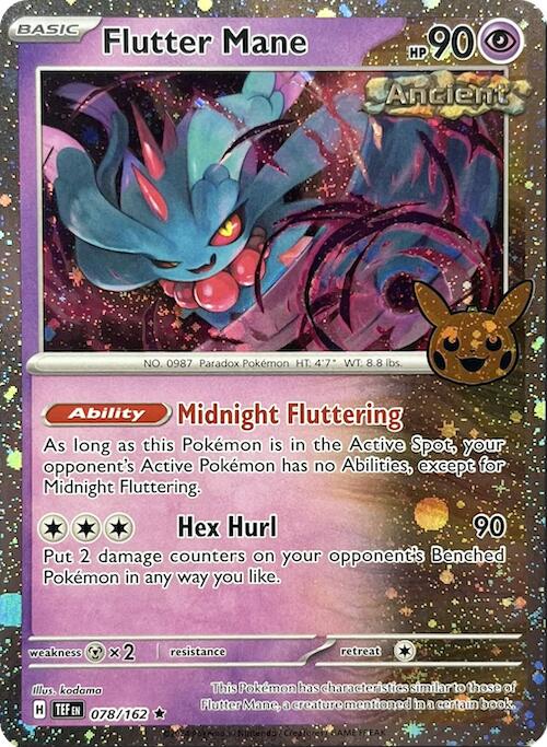 Flutter Mane (078/162) (Cosmos Holo) [Trick or Trade 2024] | Fandemonia Ltd