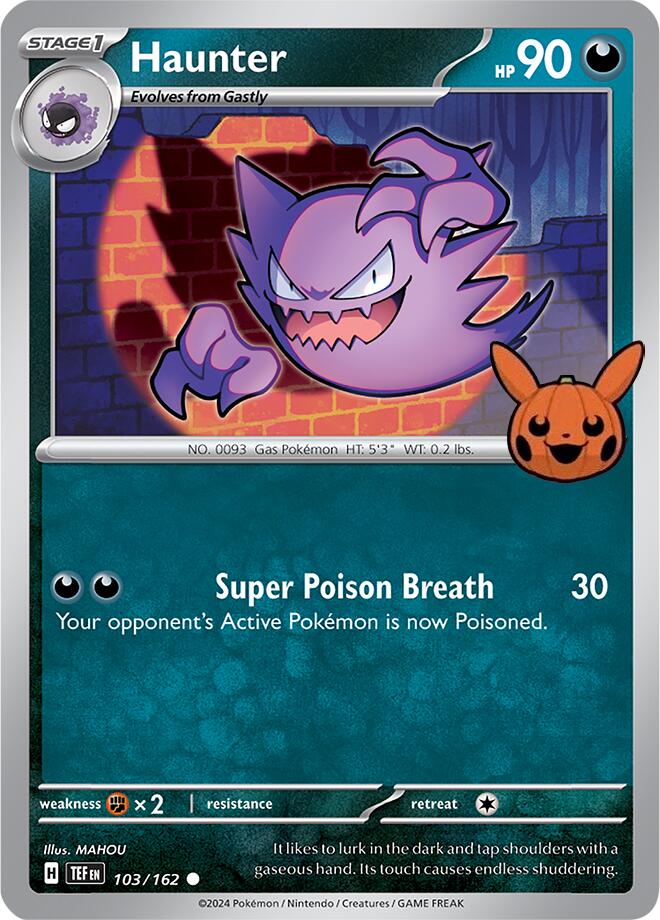 Haunter (103/162) [Trick or Trade 2024] | Fandemonia Ltd