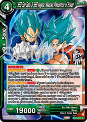 SSB Son Goku & SSB Vegeta, Realized Premonition of Fusion (BT26-071) [Ultimate Advent] | Fandemonia Ltd