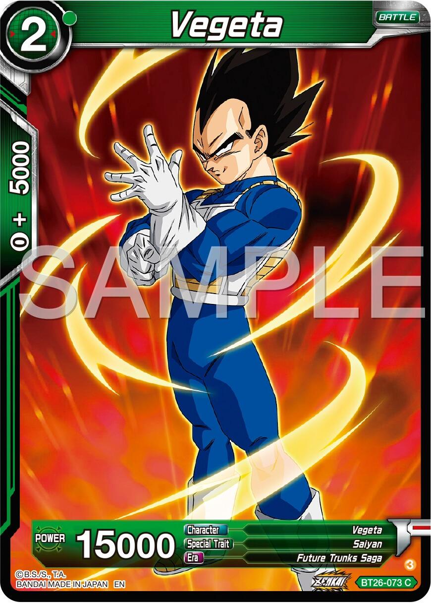 Vegeta (BT26-073) [Ultimate Advent] | Fandemonia Ltd