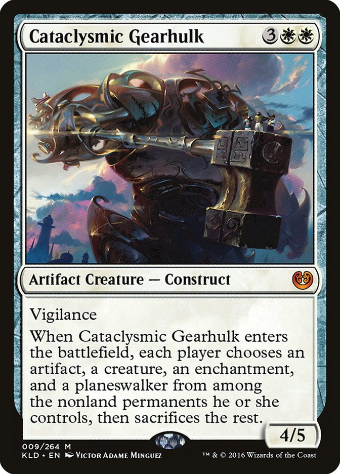 Cataclysmic Gearhulk [Kaladesh] | Fandemonia Ltd