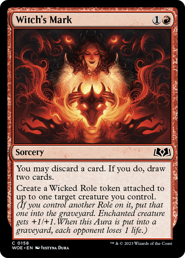 Witch's Mark [Wilds of Eldraine] | Fandemonia Ltd