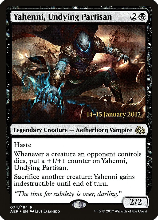 Yahenni, Undying Partisan [Aether Revolt Prerelease Promos] | Fandemonia Ltd