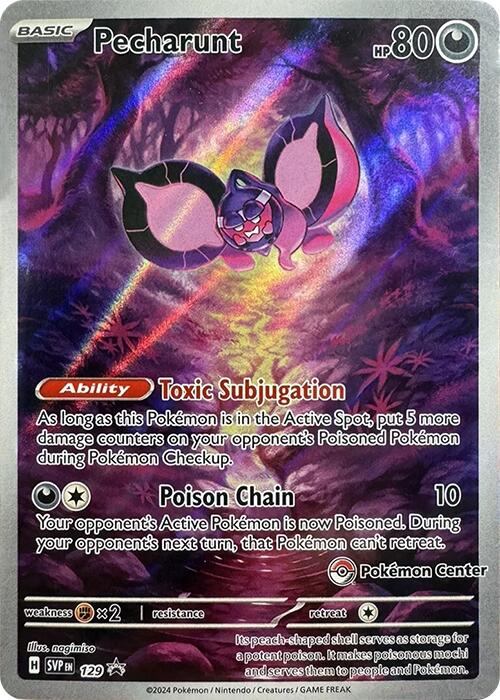 Pecharunt (129) (Pokemon Center Exclusive) [Scarlet & Violet: Black Star Promos] | Fandemonia Ltd