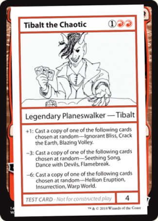 Tibalt the Chaotic (2021 Edition) [Mystery Booster Playtest Cards] | Fandemonia Ltd