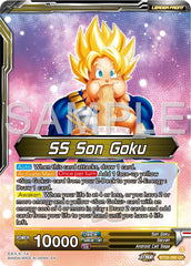 SS Son Goku // SS Son Goku & SS Son Gohan, Battling Father & Son (BT26-090) [Ultimate Advent] | Fandemonia Ltd